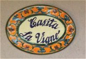 Welcome Ceramic House Plaques