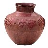 Arts & Crafts Hammered Copper Vase