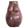Folk Art Mid-size Copper Nude Pregnant Woman