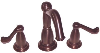 Oil Rubbed Bronze Bathroom Sink Faucet Close-Up
