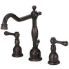 Double Lever Widespread Lavatory Faucet. D304057RB