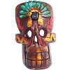 The Skull, Carved Wood Mask