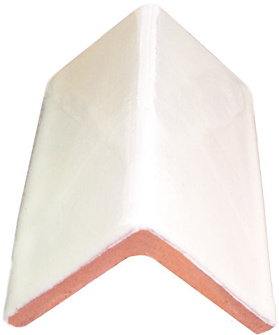 TalaMex Mexican White Talavera Clay V-Cap Close-Up