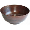 Weathered Hammered Copper Bowl