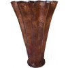Star Tall Hammered Copper Vase