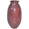 Medium Round Hammered Copper Vase