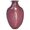 Small Oval Hammered Copper Vase