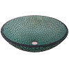 Above Counter Glass Vessel Basin - Green