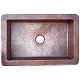 Flat Hammered Copper Kitchen Sink IV