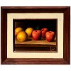 Oranges And Apples. Mexican Oil Painting