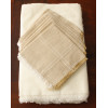 White Mexican Tablecloth 6 Napkins