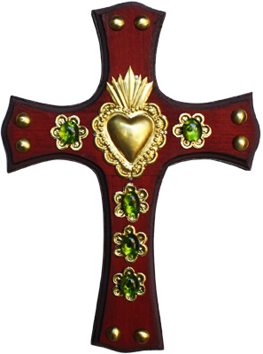 Copales Mexican Wooden Cross