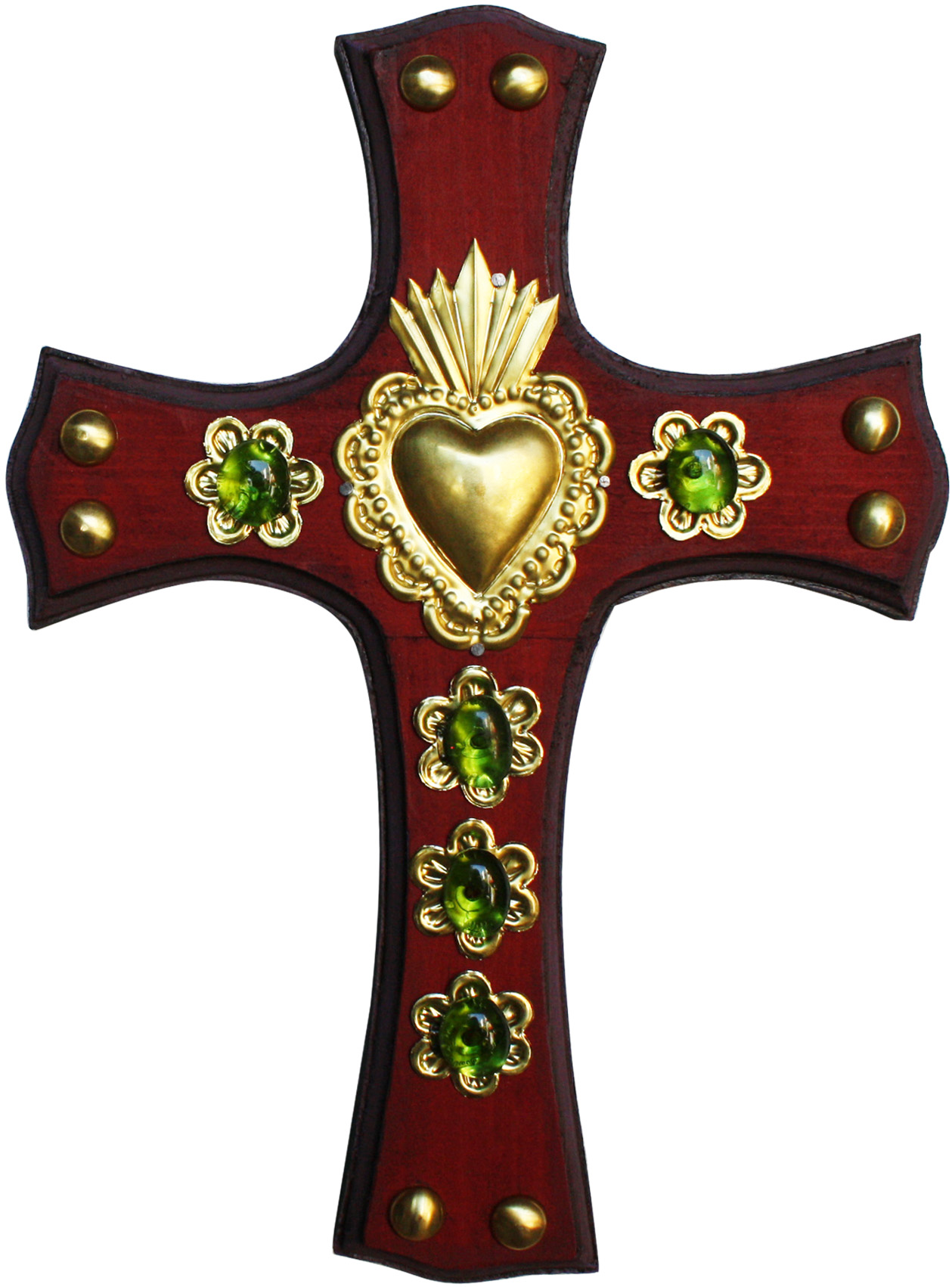 Copales Mexican Wooden Cross