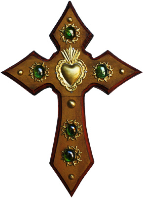 Salceda Mexican Wooden Cross