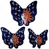 Eclipse Talavera Ceramic Butterfly Set (3)