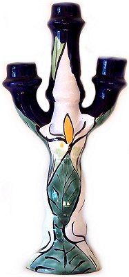 Calalily Tall Candle Holder