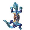 Medium Sunflower Garden Ceramic Lizard
