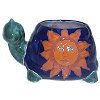 Sun Turtle Talavera Ceramic Planter