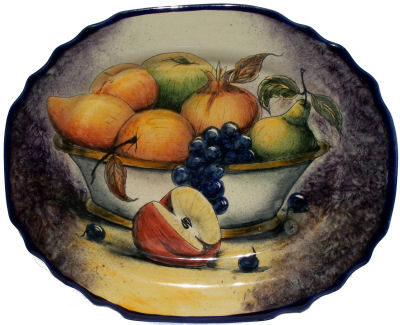 Oval Green Talavera Ceramic Platter