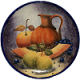 Round Purple Talavera Ceramic Platter