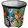 TalaMex Sevina Mexican Colors Talavera Ceramic Garden Pot