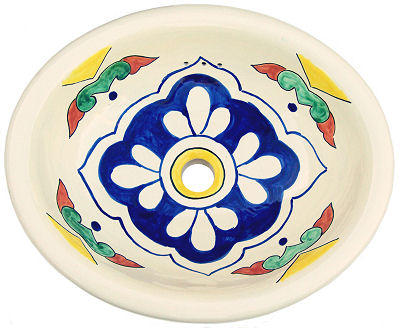 Big Guadalajara Talavera Ceramic Sink