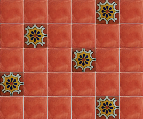 Arab Terra Talavera Clay Tile
