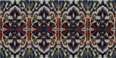 Alhambra Kashana 8 Mexican Tile Close-Up