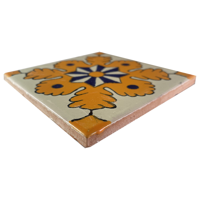 TalaMex Forsythia Santa Barbara Mexican Tile  Close-Up