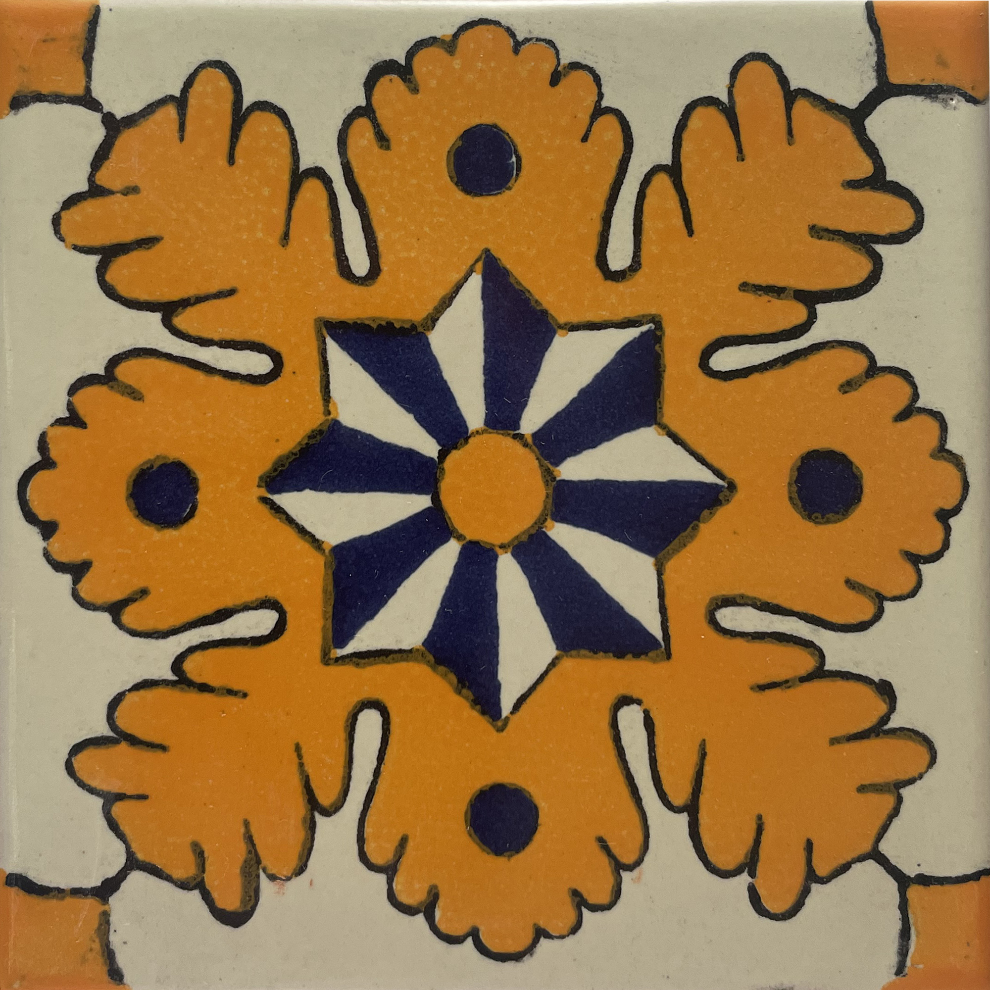 TalaMex Forsythia Santa Barbara Mexican Tile 