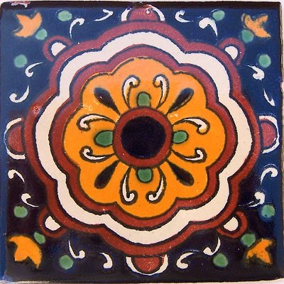 Concha II Mexican Tile Magnet