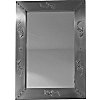 Silver Lizard Embossed Tin Mirror