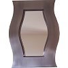 Silver Waved II Tin Mirror