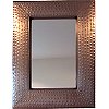Antique Spotted Tin Mirror