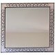 Hoop Beveled Silver Wrought Iron Mirror