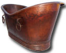 Hammered Copper Bathtubs