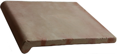 Stair Tread 16 Clay Saltillo Tile