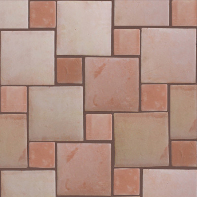 Square 10 Clay Saltillo Tile Details