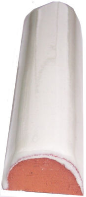 TalaMex Pure White Talavera Clay Pencil Close-Up