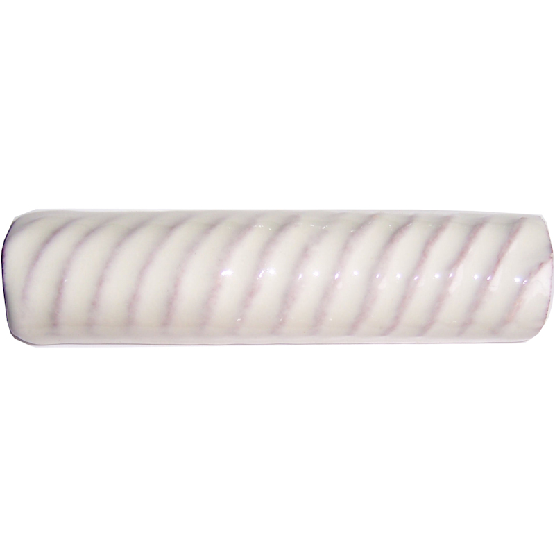 TalaMex Mexican White Talavera Clay Rope 4 in.