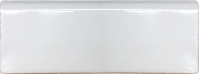 TalaMex Pure White Bullnose 6 in.