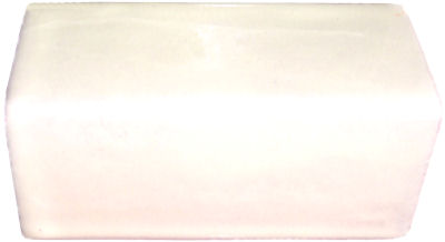TalaMex Pure White Talavera Clay V-Cap 4 in.