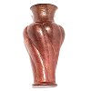Arts & Crafts Twisted Copper Vase
