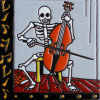 TalaMex The Musician. Day-Of-The-Dead Clay Tile
