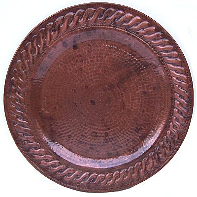 Morelia Hammered Copper Plate