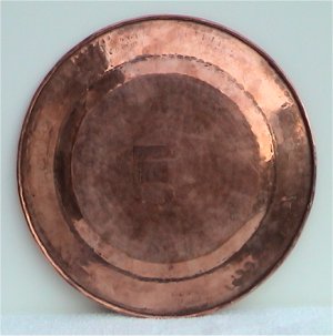 Decorated Bodegon Copper Plate Details