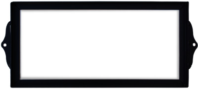 Wrought Iron House Number Frame Hacienda 3-Tiles