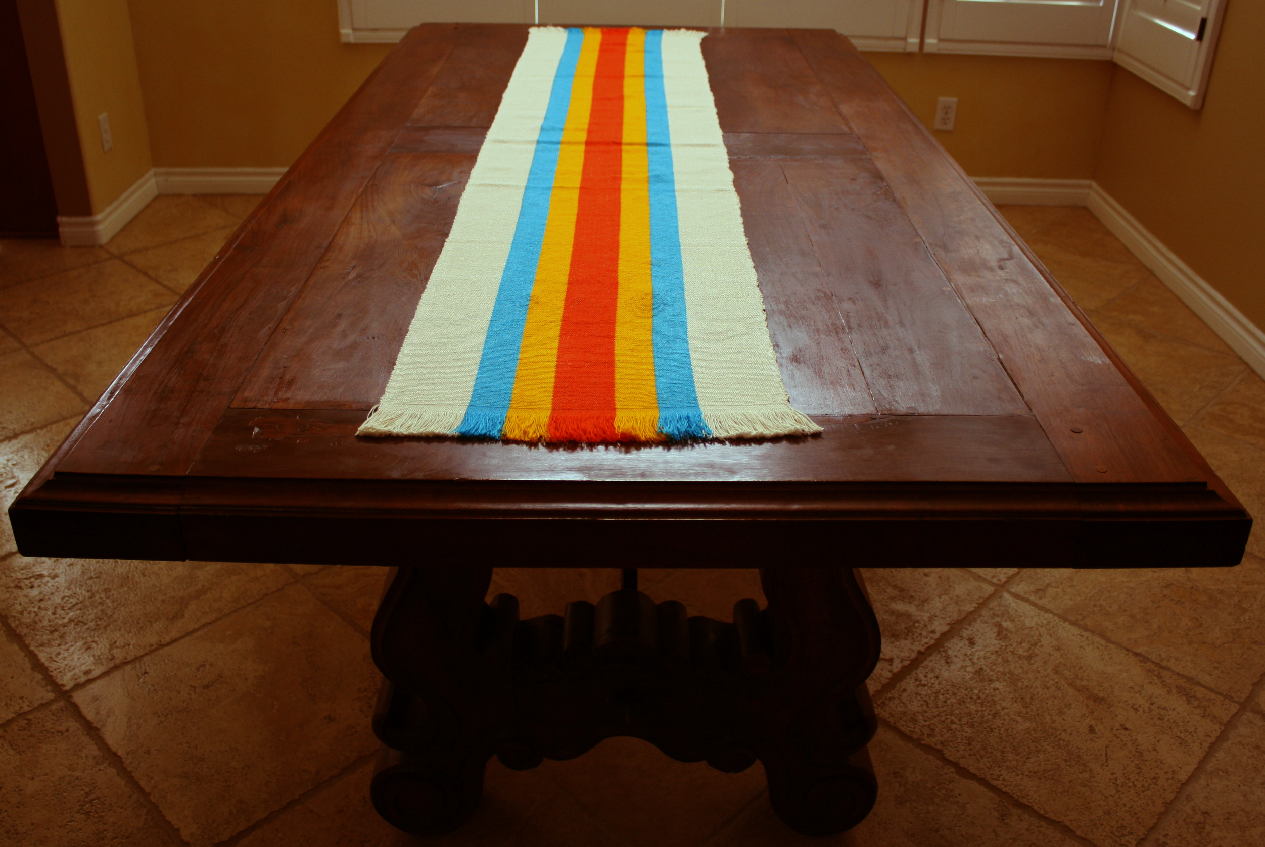Multicolored Mexican Table Runner