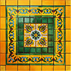 TalaMex Badalona Mexican Tile Set Backsplash Mural