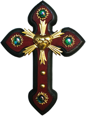 Aldama Mexican Wooden Cross